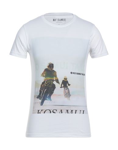 T-shirts Herren Weiß S Herren