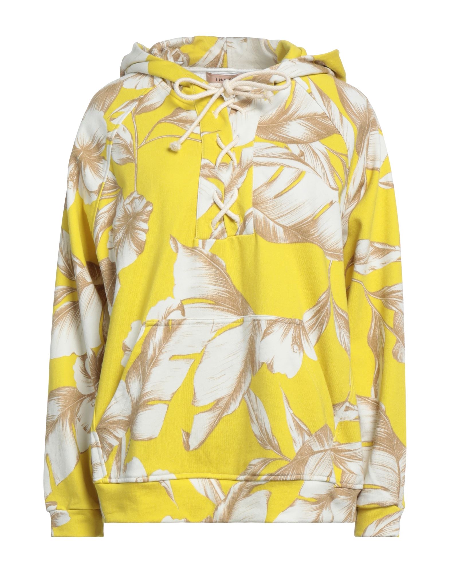 Twinset Sweatshirts In Yellow