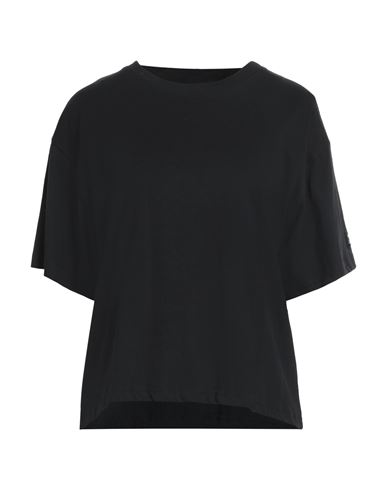 Dr Denim Dr. Denim Woman T-shirt Black Size Xs Organic Cotton