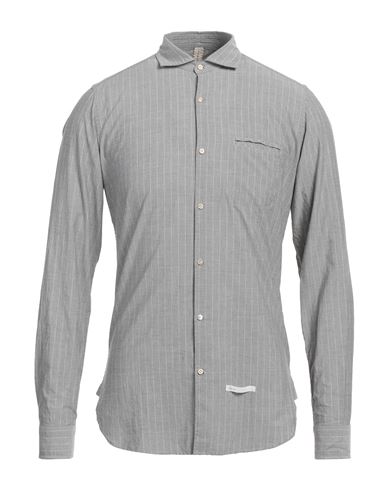 Dnl Man Shirt Grey Size 15 ½ Cotton