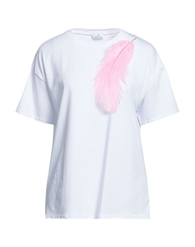 Berna Woman T-shirt Pink Size Onesize Cotton, Elastane