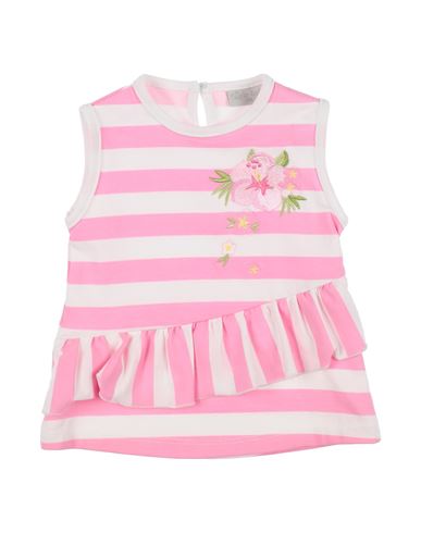 Ele-baby Newborn Girl T-shirt Pink Size 3 Cotton, Elastane