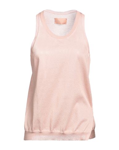 Zadig & Voltaire Woman Tank Top Blush Size L Viscose, Polyester In Pink