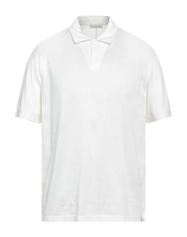 Paolo Pecora Man Polo Shirt White Size M Cotton