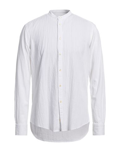 Brian Dales Man Shirt White Size 15 Cotton