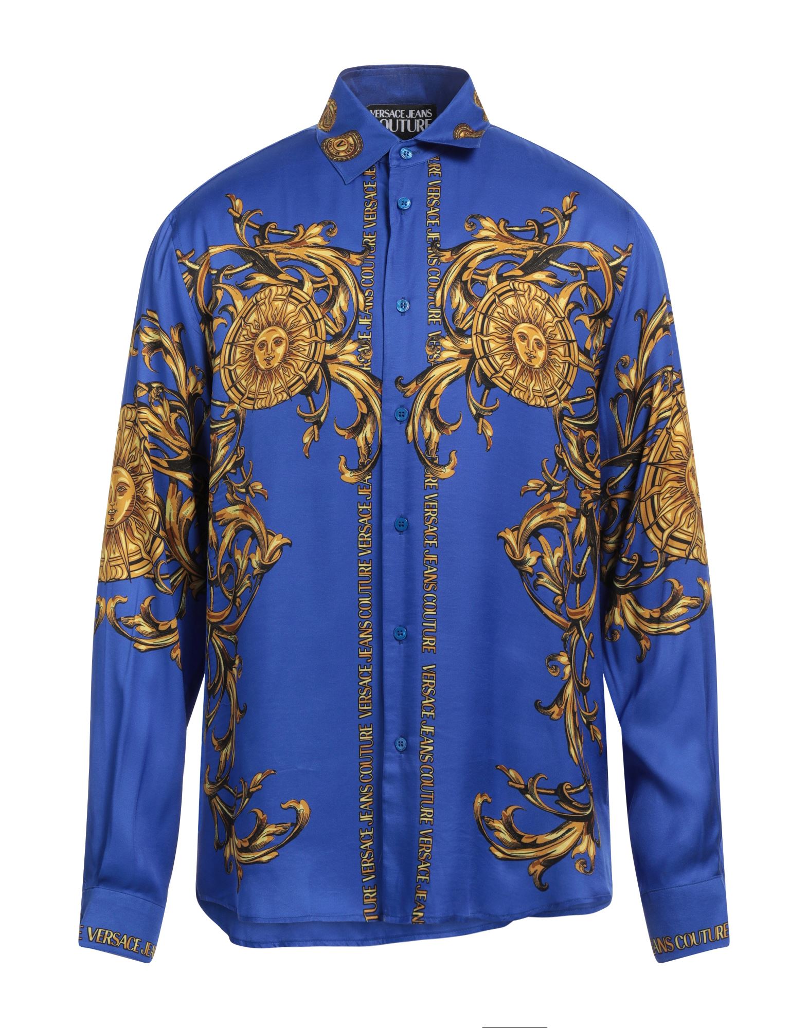 Versace Jeans Couture Shirts In Blue