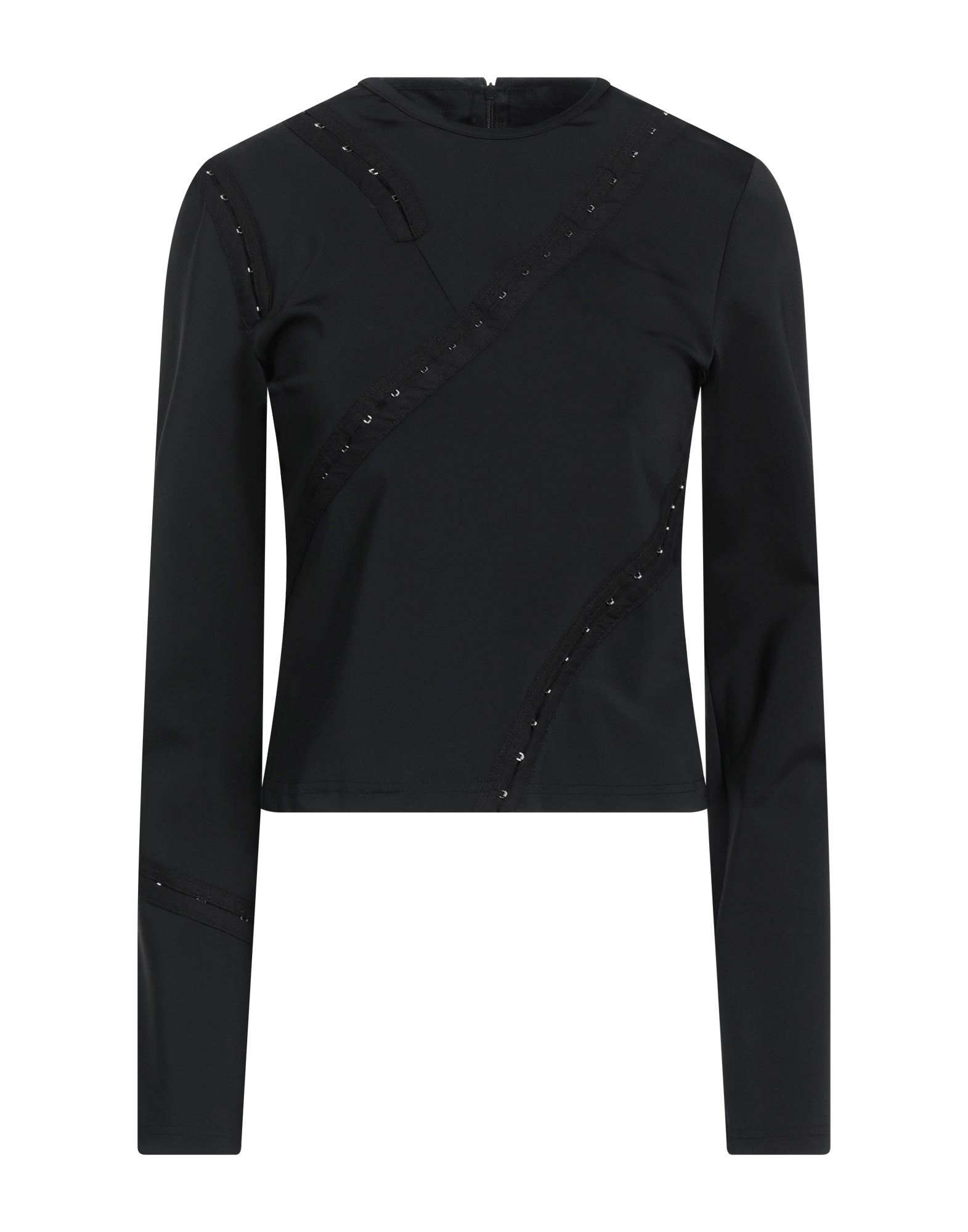 Heliot Emil Woman T-shirt Black Size 8 Polyamide, Elastane
