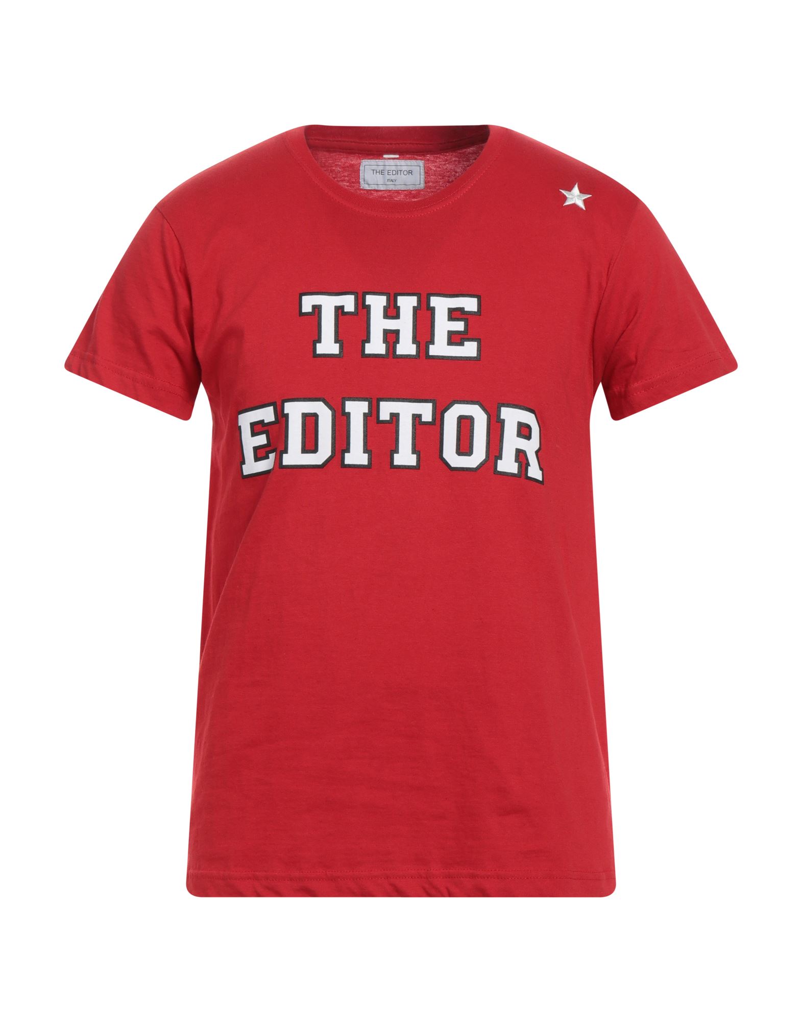 The Editor T-shirts In Red