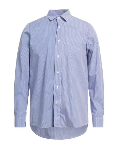 Family First Milano Man Shirt Blue Size S Cotton