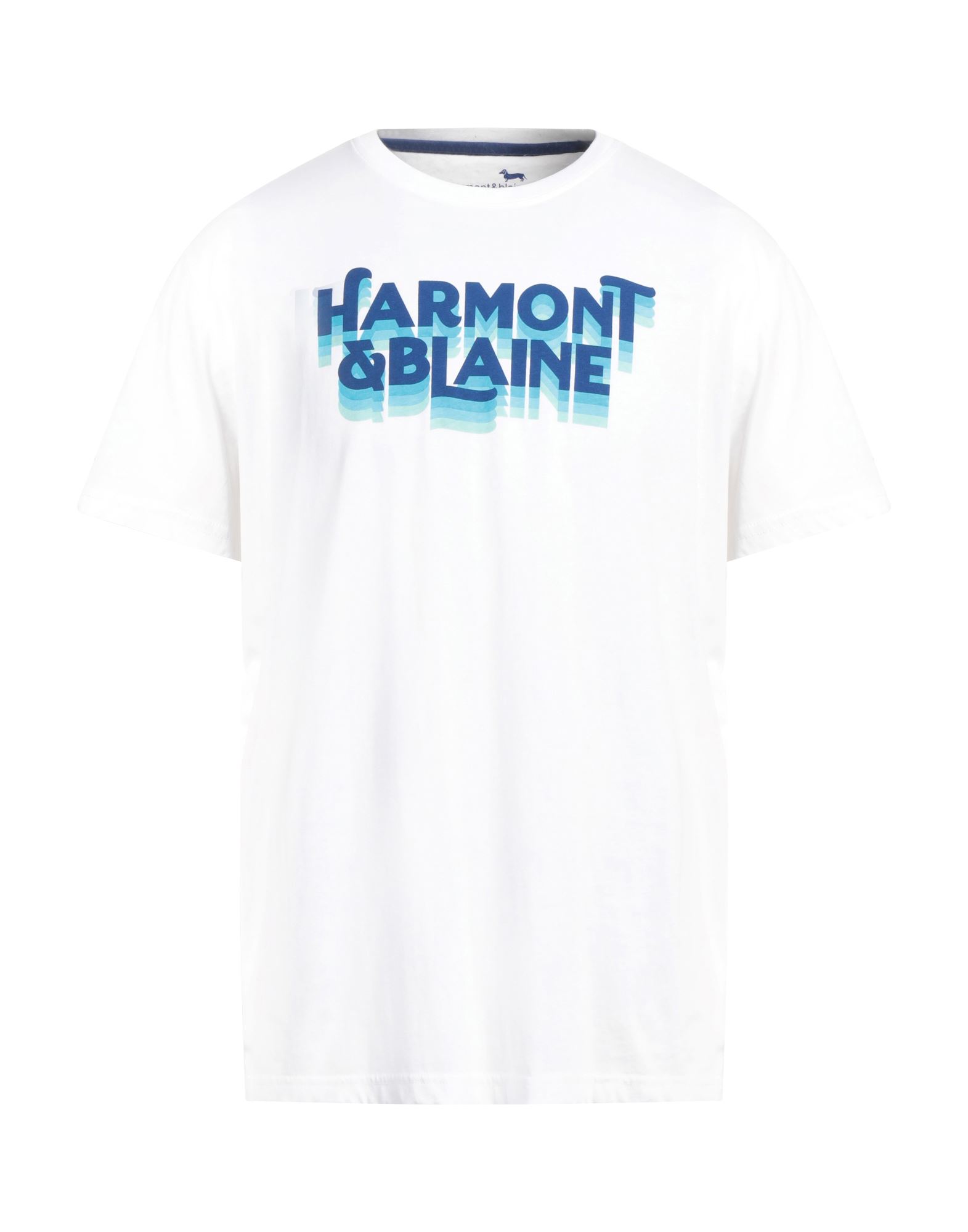 Harmont & Blaine Man T-shirt White Size Xl Cotton