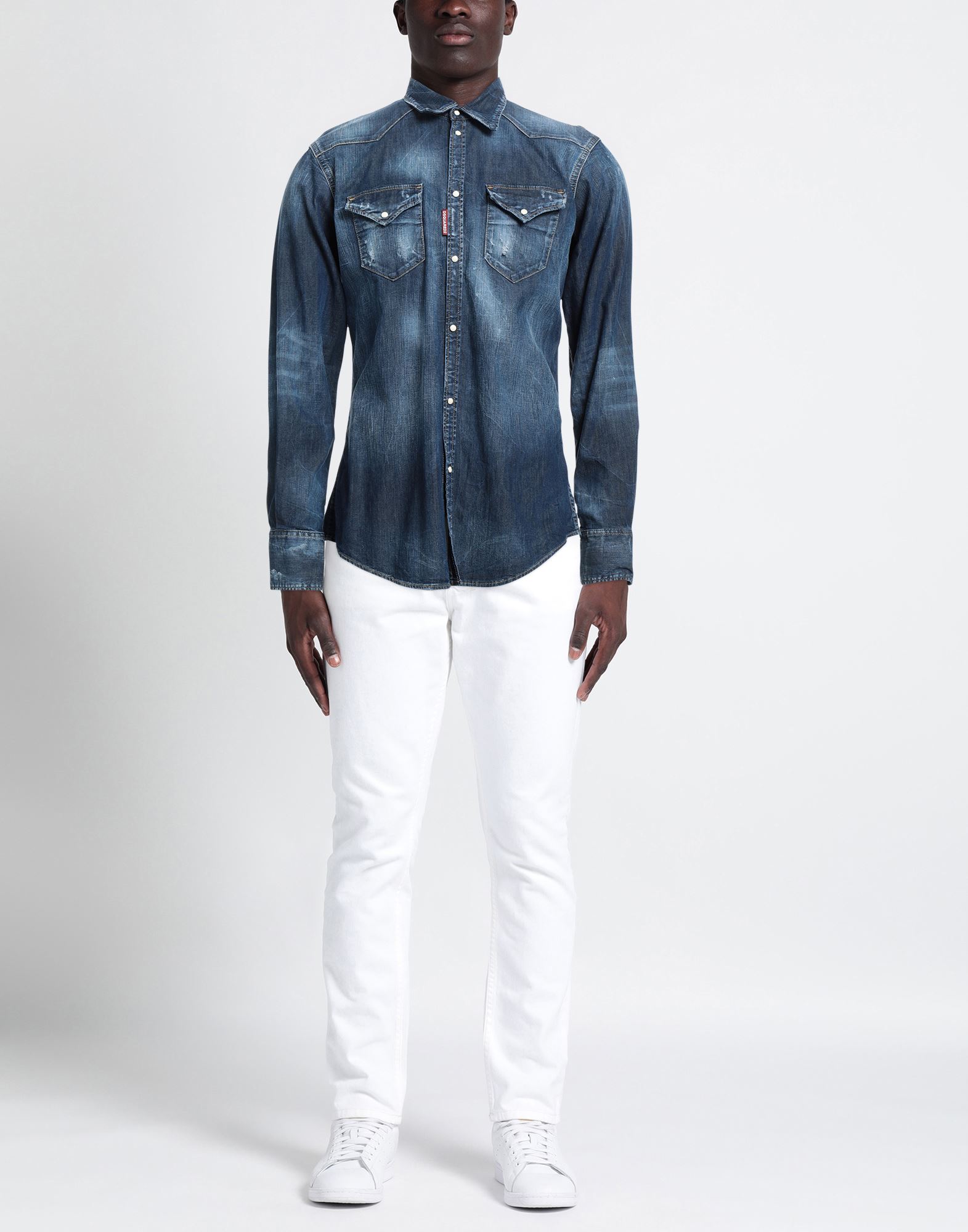  Dsquared2 - Camisetas Y Tops - Camisas Vaqueras - On Yoox.com 
