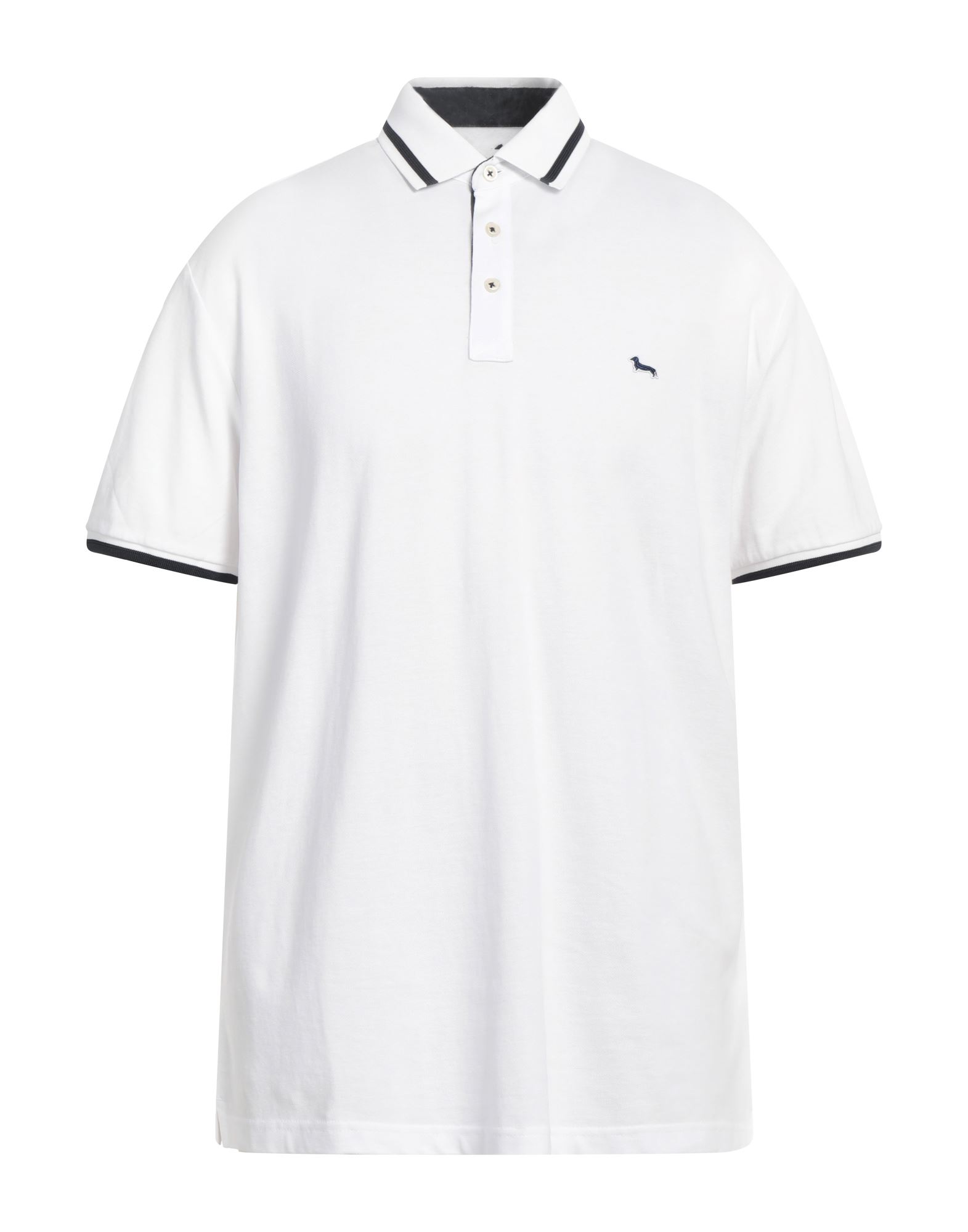 Harmont & Blaine Man Polo Shirt White Size Xxl Cotton