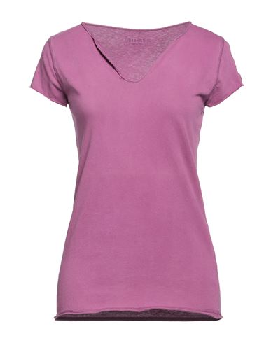 Zadig & Voltaire Woman T-shirt Mauve Size L Cotton In Purple