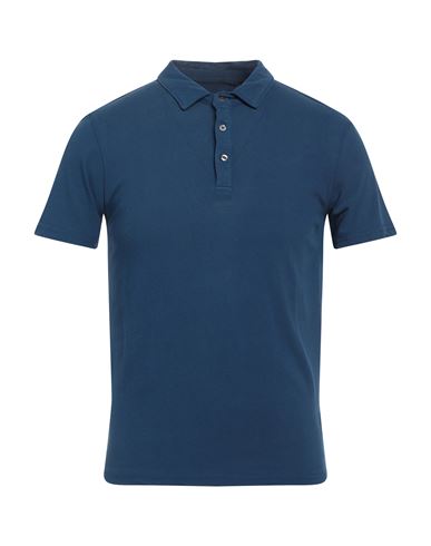 Homeward Clothes Man Polo Shirt Navy Blue Size S Cotton