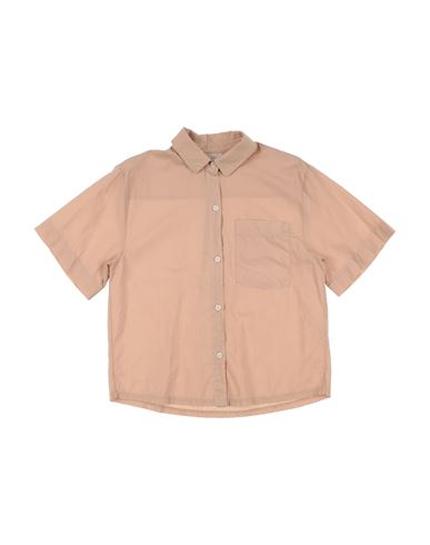 Illudia Babies'  Toddler Girl Shirt Sand Size 6 Cotton In Beige