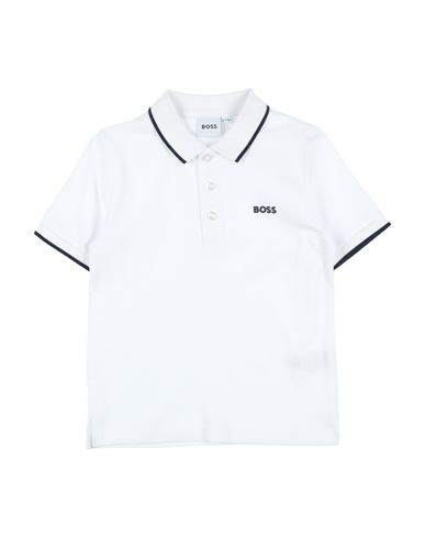 Hugo Boss Babies' Boss Toddler Boy Polo Shirt White Size 6 Cotton
