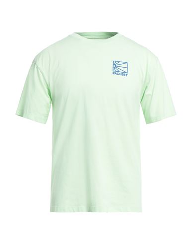 Rassvet Man T-shirt Acid Green Size M Cotton