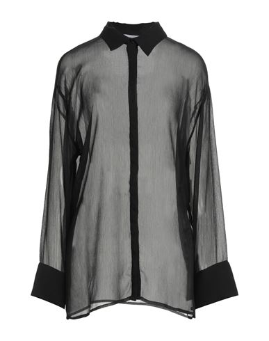 Na-kd Woman Shirt Black Size 6 Polyester