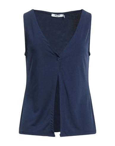 Na-kd Woman Top Navy Blue Size Xs Polyester, Elastane