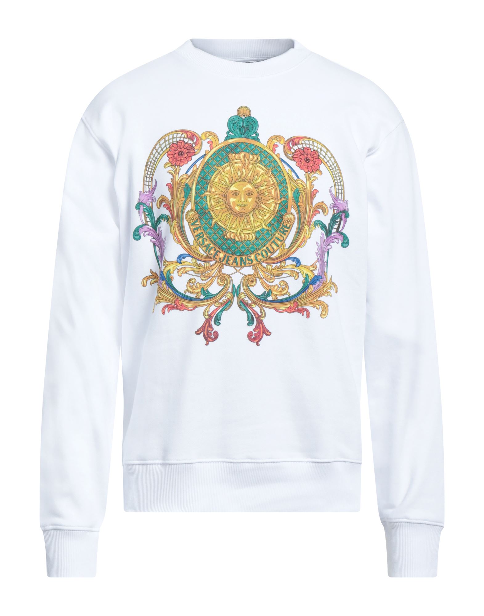 Versace Jeans Couture Sweatshirts In White
