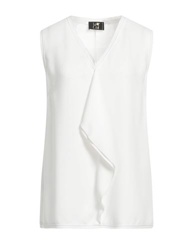 Le Col Woman Top White Size 8 Polyester