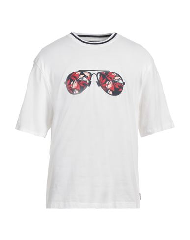 Michael Kors Mens Man T-shirt White Size 3xl Cotton