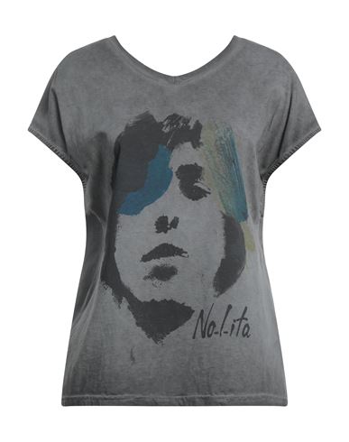 Nolita Woman T-shirt Grey Size S Cotton