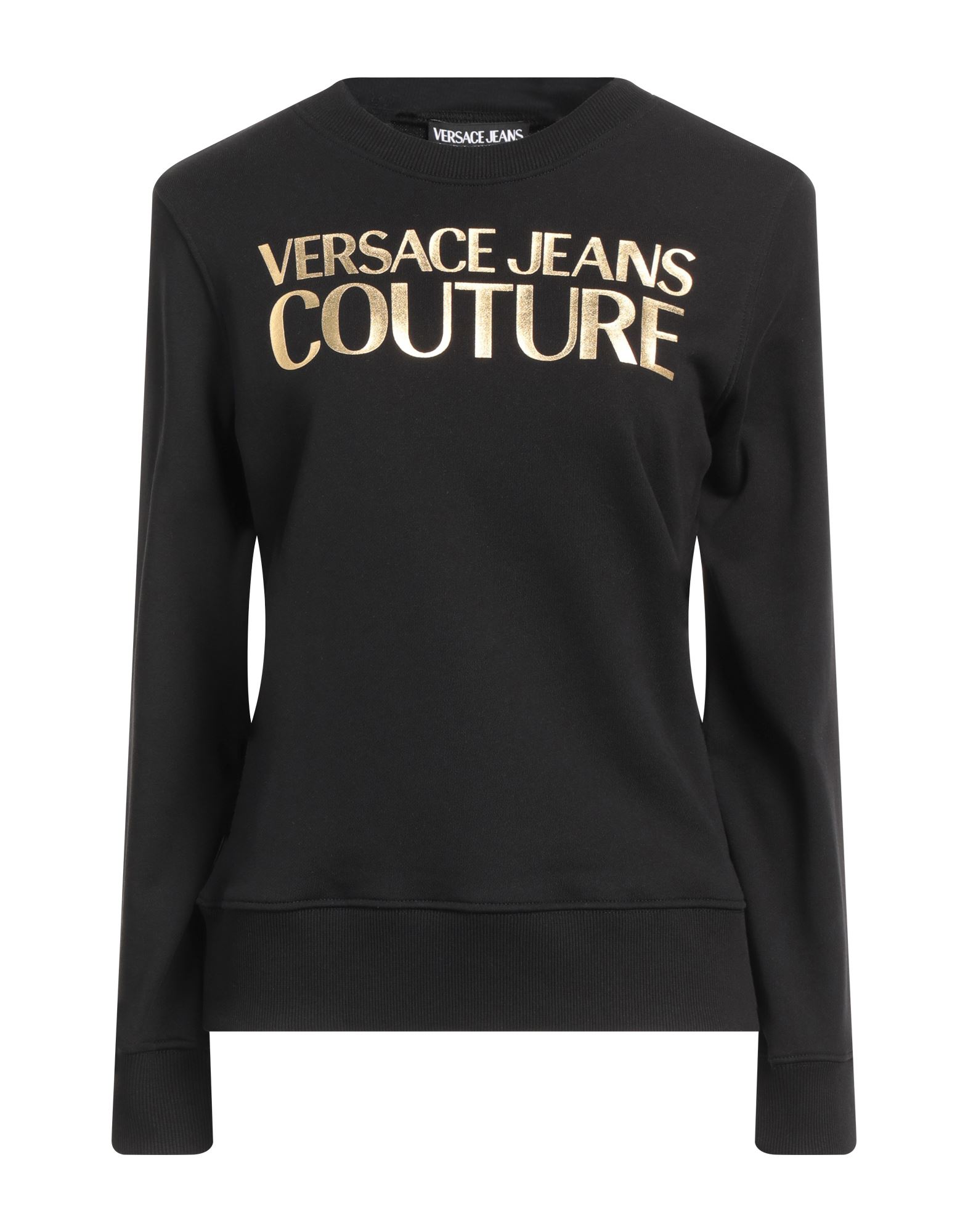 Versace Jeans Couture Sweatshirts In Black