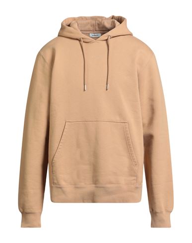 Sandro Man Sweatshirt Sand Size Xl Cotton, Elastane In Neutral