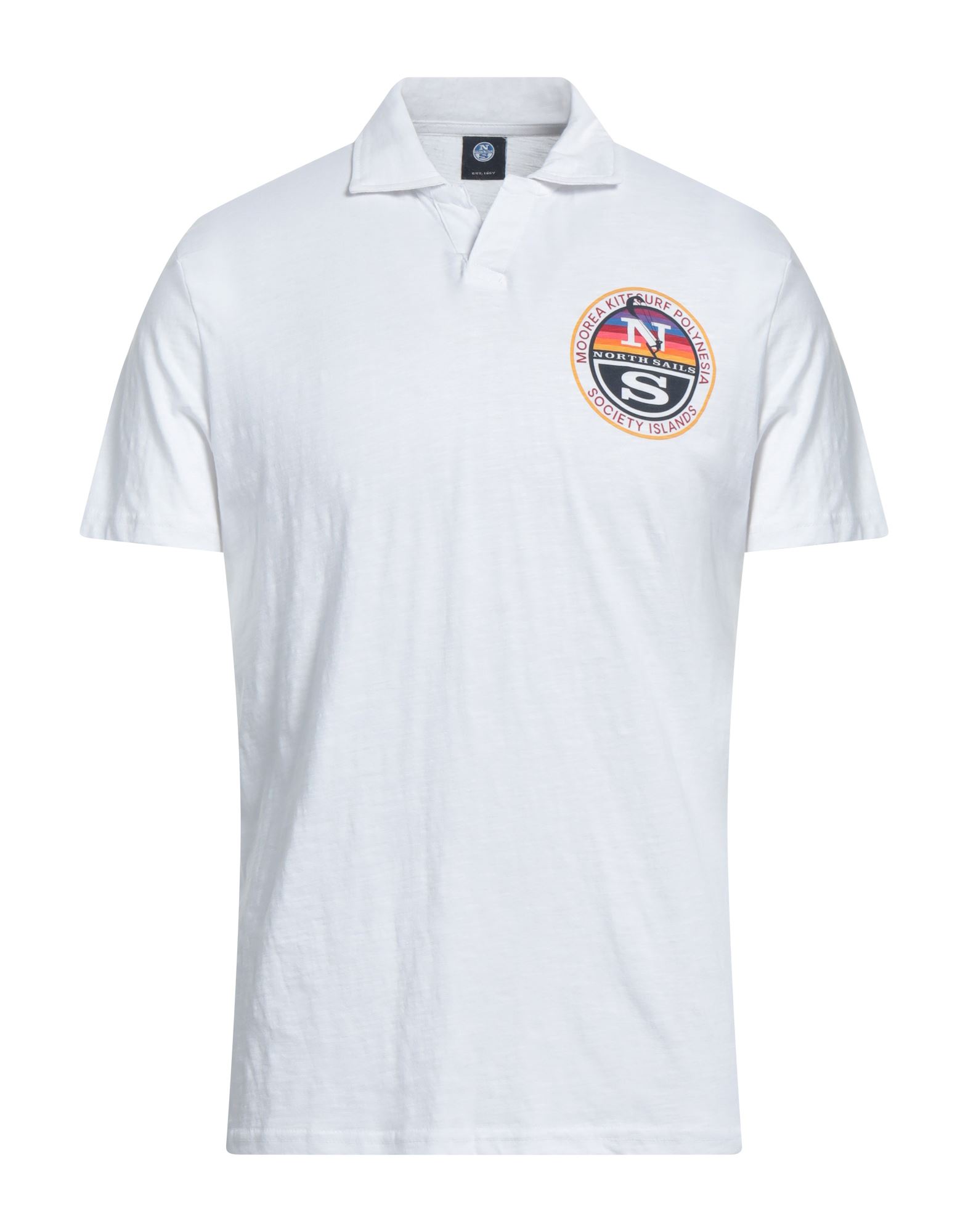 North Sails Polo Shirts In Off White