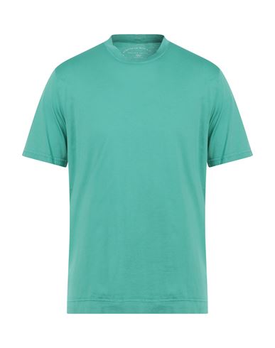 Fedeli Man T-shirt Green Size 50 Organic Cotton
