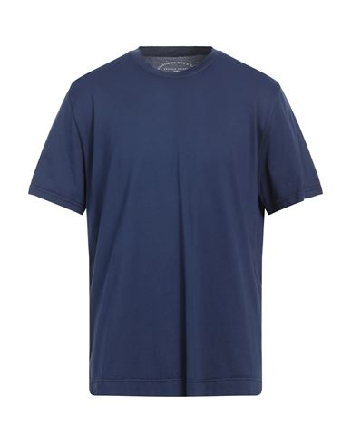 Fedeli Man T-shirt Navy Blue Size 50 Organic Cotton