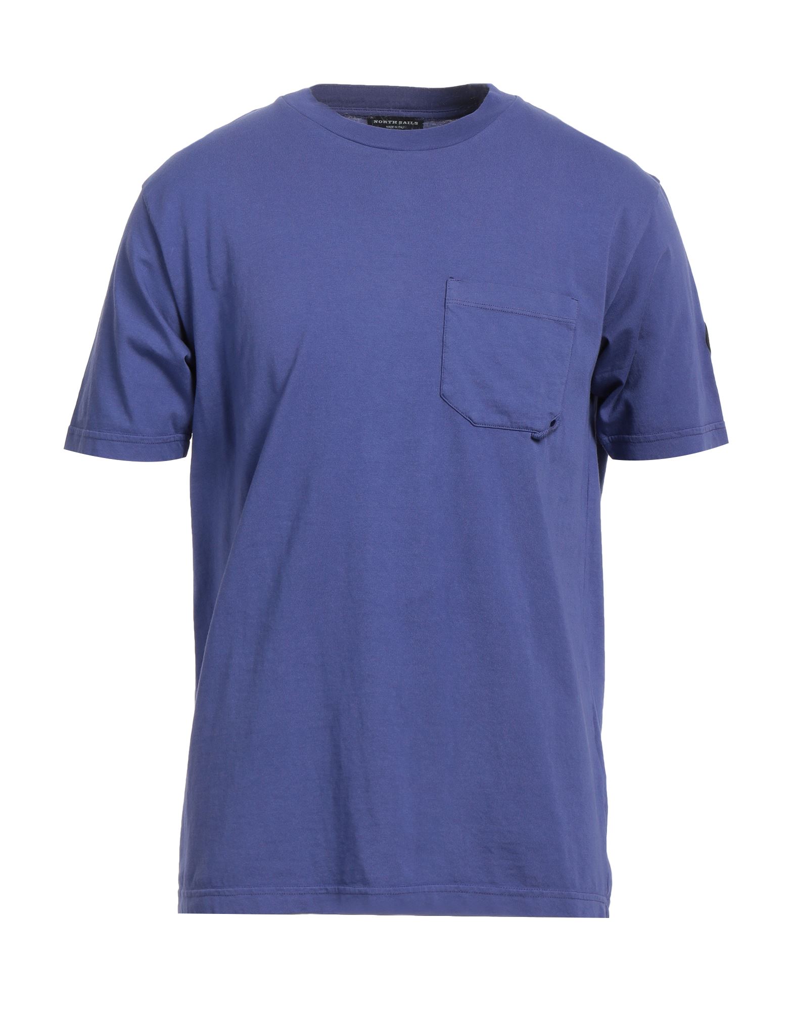 North Sails Man T-shirt Purple Size L Cotton