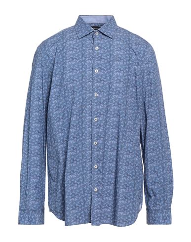 North Sails Man Shirt Slate Blue Size Xxs Cotton