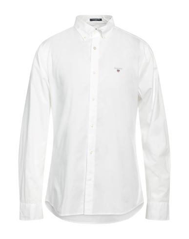 Gant Man Shirt White Size 18 ½ Cotton