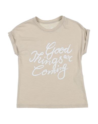 Juvia Babies'  Toddler Girl T-shirt Beige Size 6 Cotton, Viscose