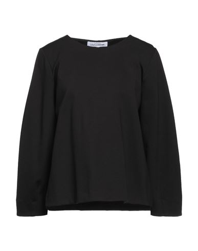European Culture Woman T-shirt Black Size Xs Viscose, Polyamide, Elastane