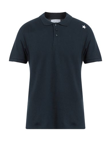 The Editor Man Polo Shirt Midnight Blue Size S Cotton