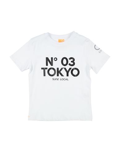 Suns Babies'  Toddler Boy T-shirt White Size 6 Cotton