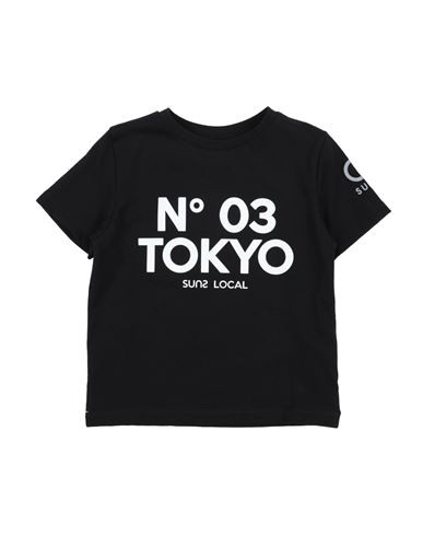 Suns Babies'  Toddler Boy T-shirt Black Size 6 Cotton