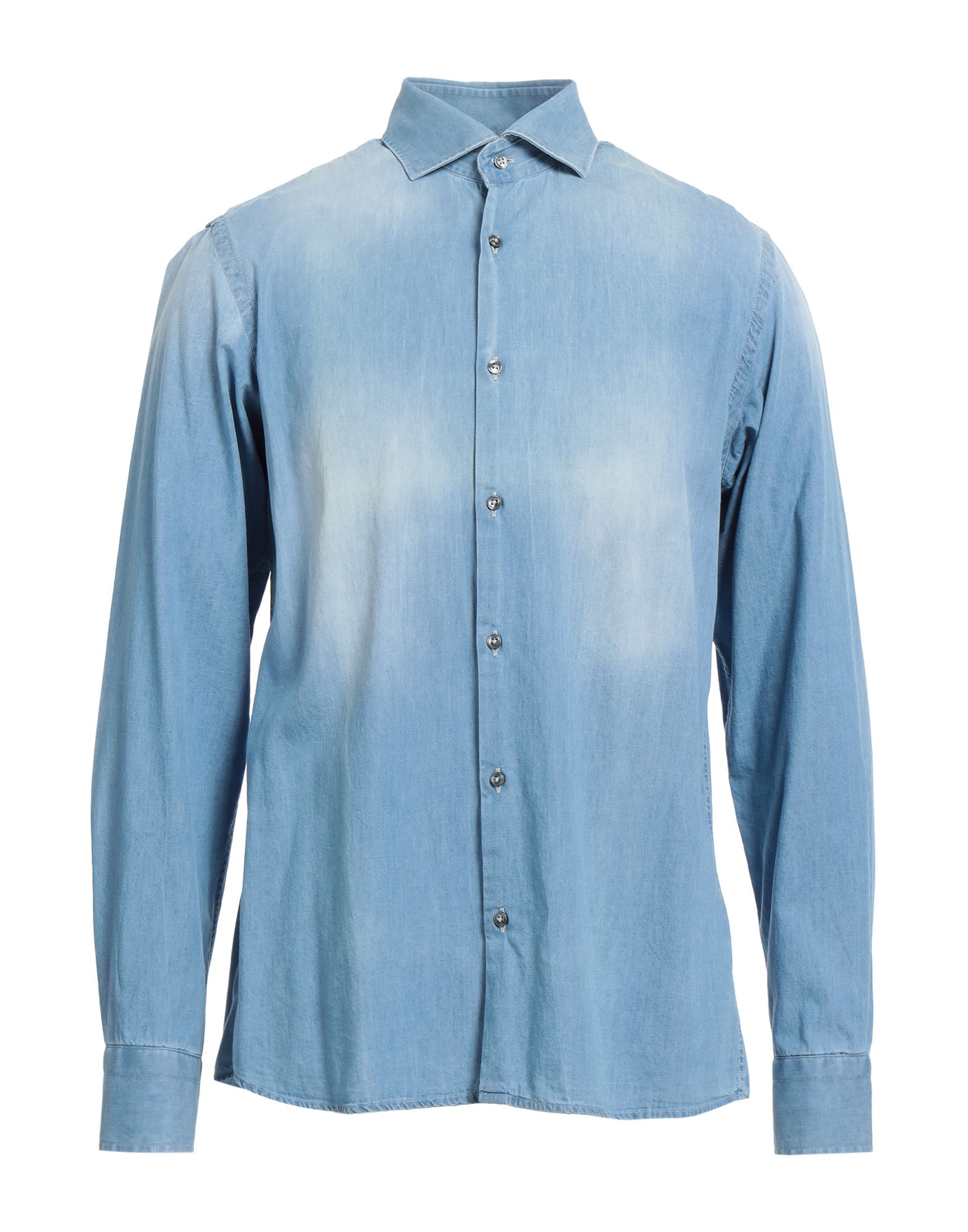 Primo Emporio Denim Shirts In Blue
