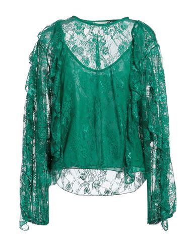 Haveone Woman Top Green Size S Polyamide, Polyester