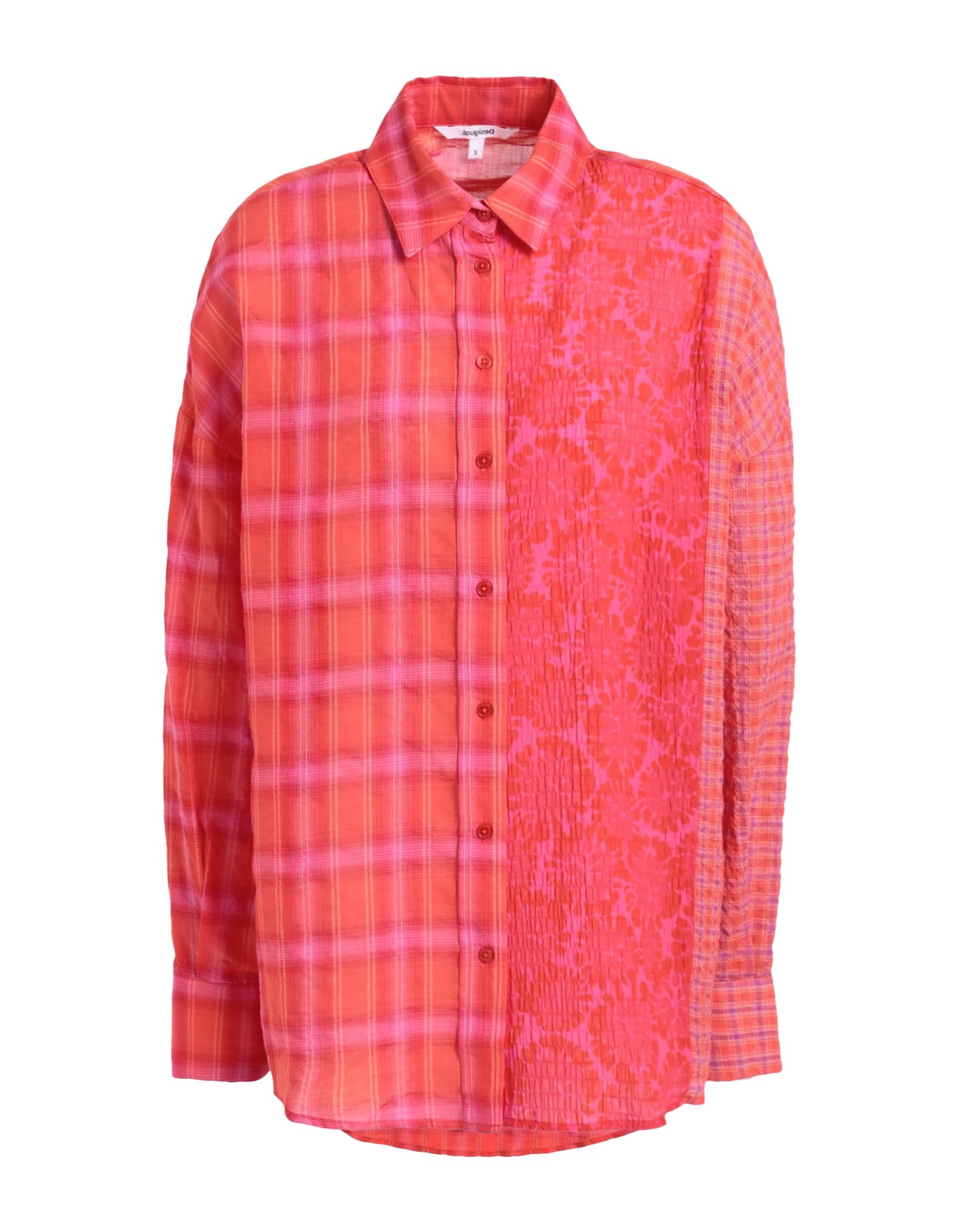Desigual Shirts In Tomato Red