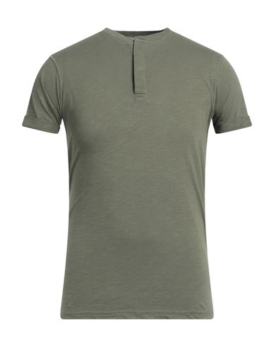 Primo Emporio Man T-shirt Military Green Size S Cotton