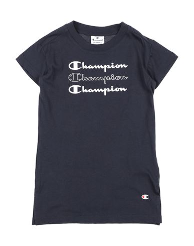 Champion Babies'  Toddler Girl T-shirt Midnight Blue Size 7 Cotton