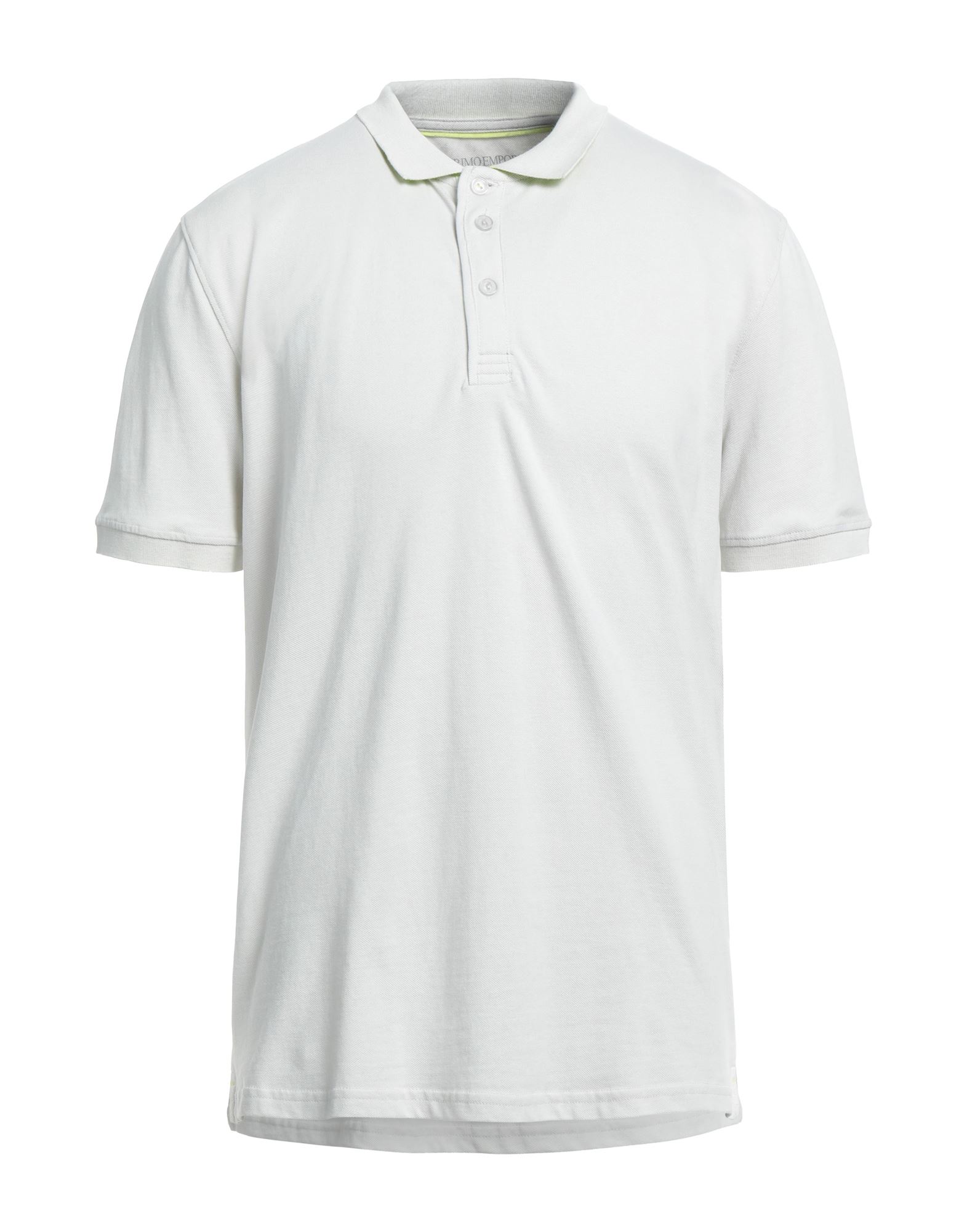 Primo Emporio Man Polo Shirt Light Grey Size S Cotton