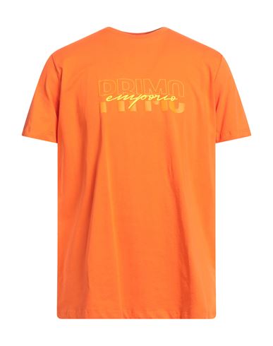 Primo Emporio Man T-shirt Orange Size Xxl Cotton