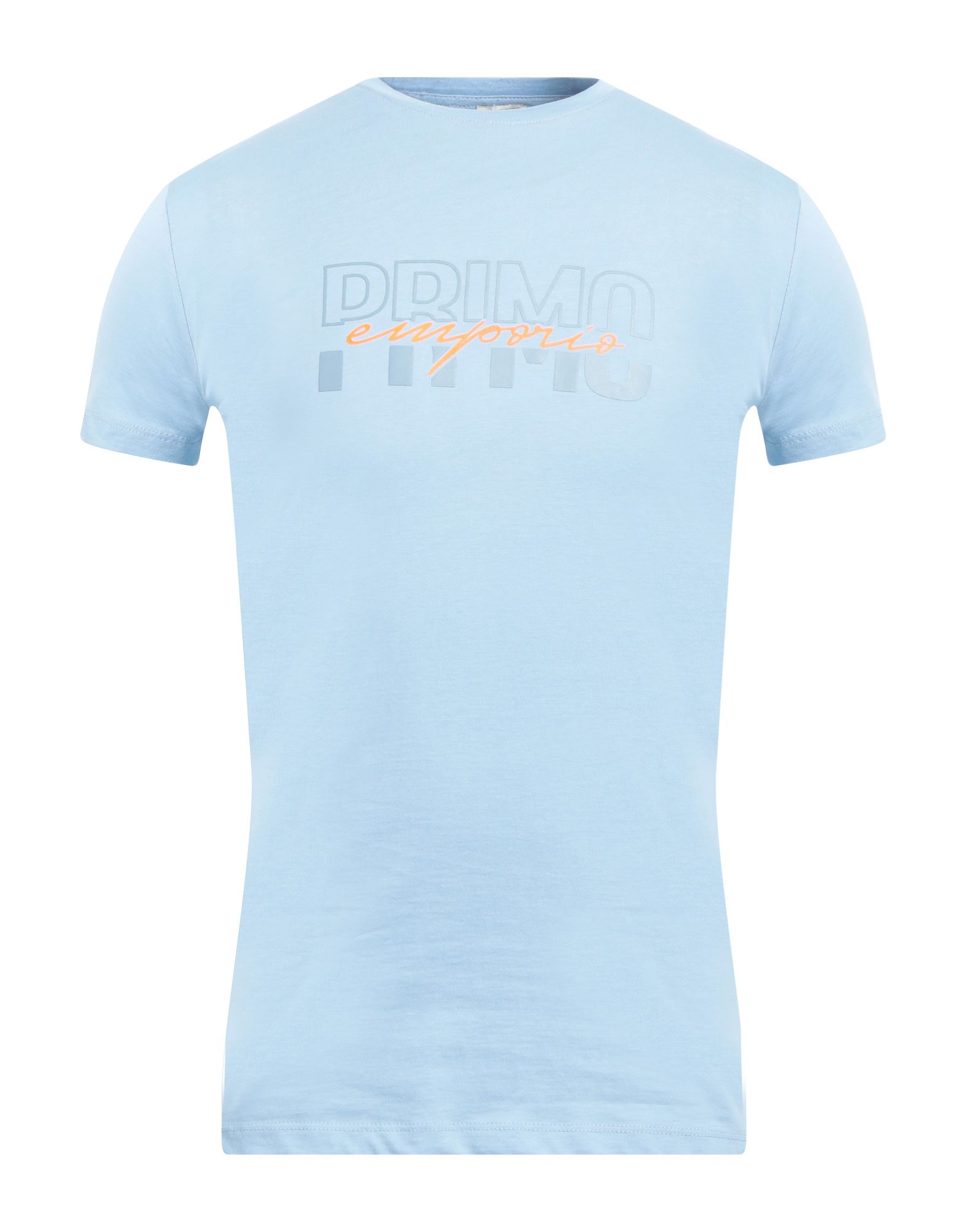 Primo Emporio Man T-shirt Sky Blue Size S Cotton