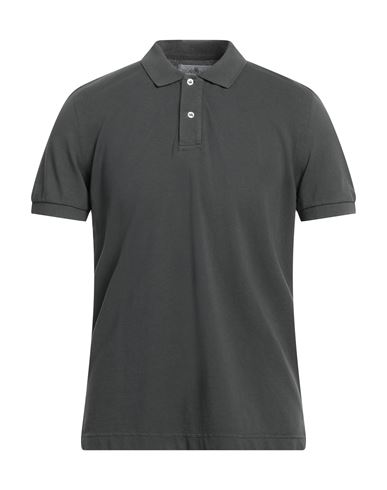Della Ciana Man Polo Shirt Steel Grey Size 38 Cotton