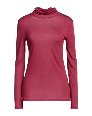 Amelie Rêveur Woman T-shirt Garnet Size M/l Modacrylic, Cashmere In Red